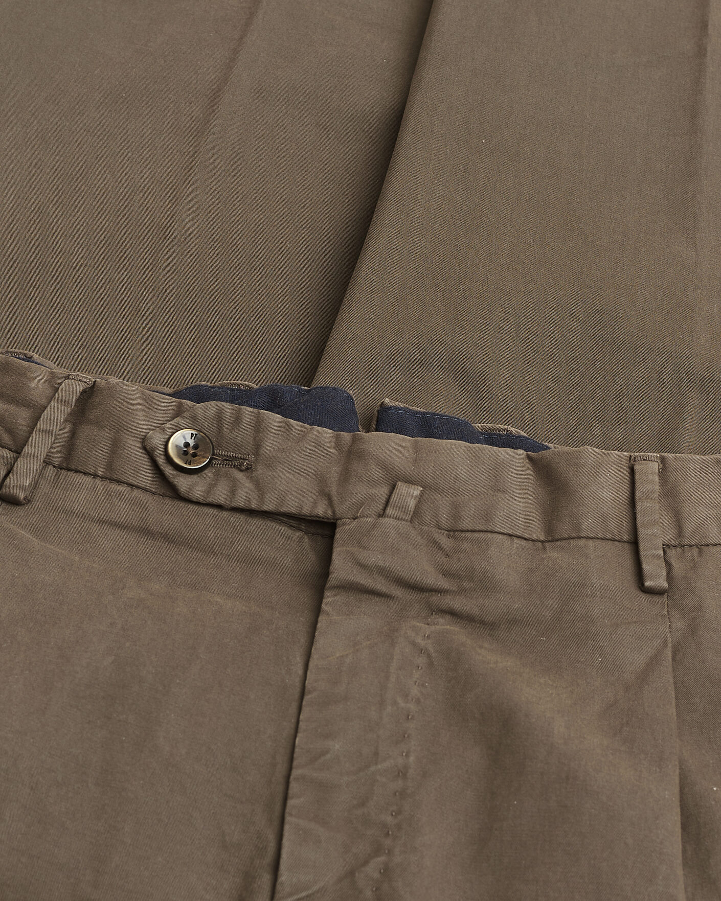 Herren | Pre-owned Hosen | Pre-owned | PT01 Gentleman Fit Cotton/Stretch Trousers Brown 52