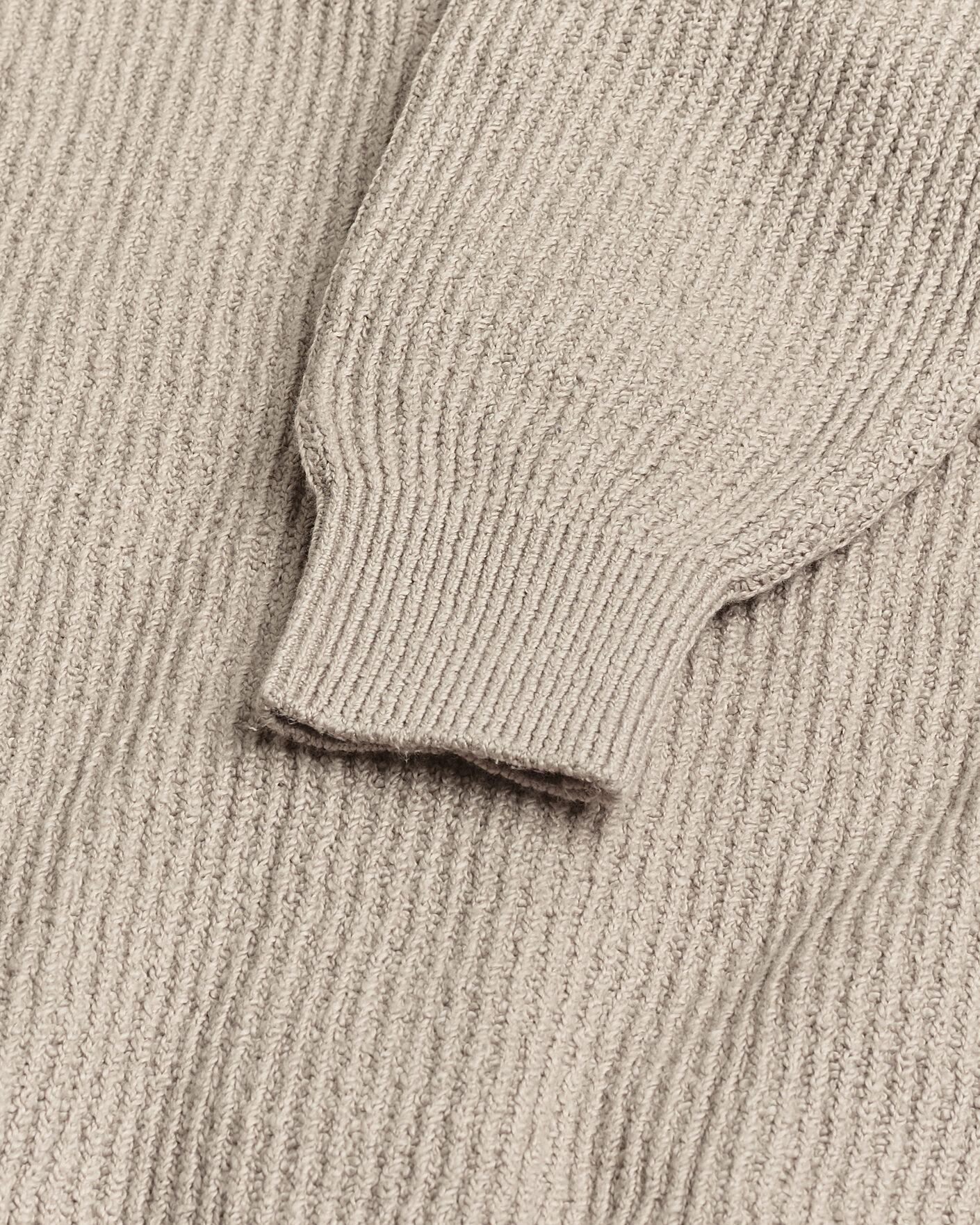 Herren | Pre-owned Pullover | Pre-owned | Brunello Cucinelli Heavy Rib Shawl Cardigan Beige 52