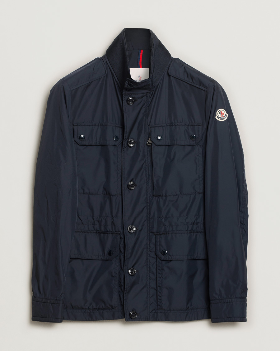 Herren | Jacken | Pre-owned | Moncler Lez Field Jacket Navy