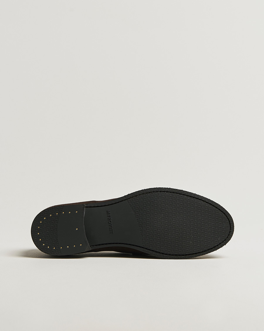 Herren | Pre-owned Rahmengenähte Schuhe | Pre-owned | Myrqvist Karlberg Loafer Dark Brown Suede UK8,5 - EU42,5