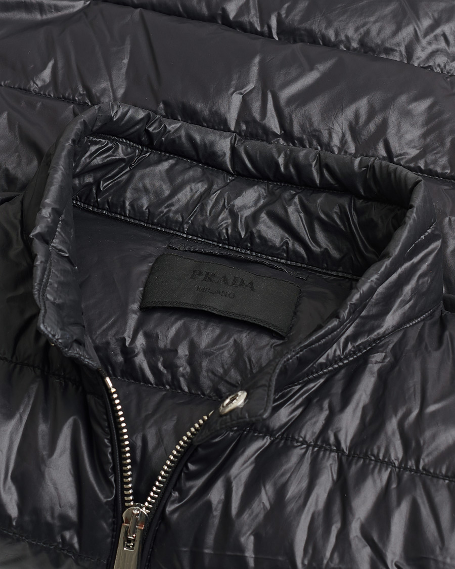 Herren | Pre-owned Jacken | Pre-owned | Prada Lightweight Nylon Down Jacket Black 54