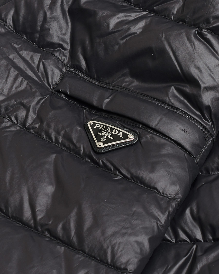 Herren | Pre-owned Jacken | Pre-owned | Prada Lightweight Nylon Down Jacket Black 54