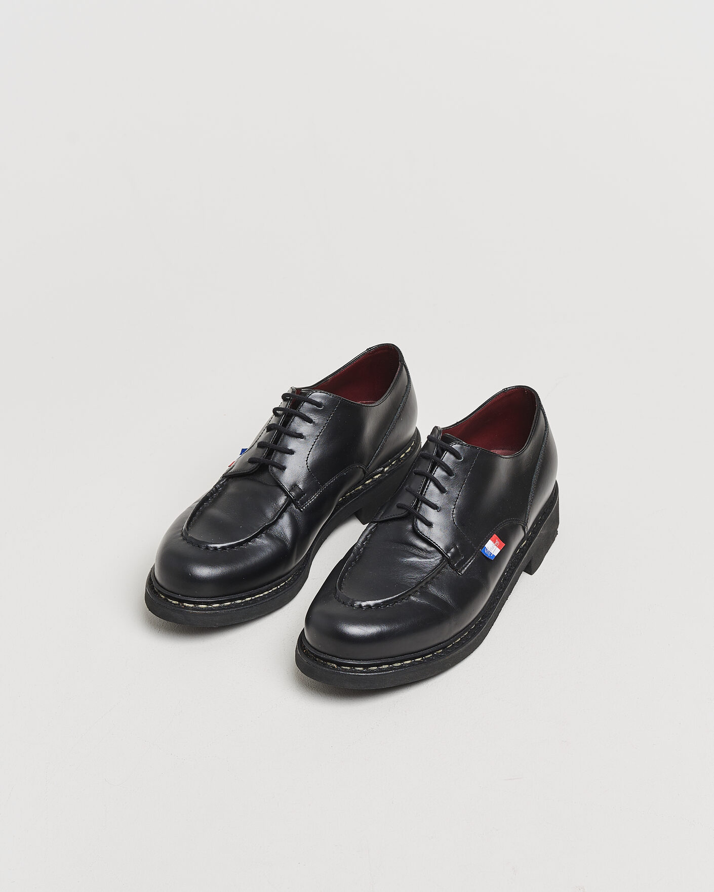 Herren | Pre-owned Rahmengenähte Schuhe | Pre-owned | Paraboot Chambord Derby BBR Black UK8,5 - EU42,5