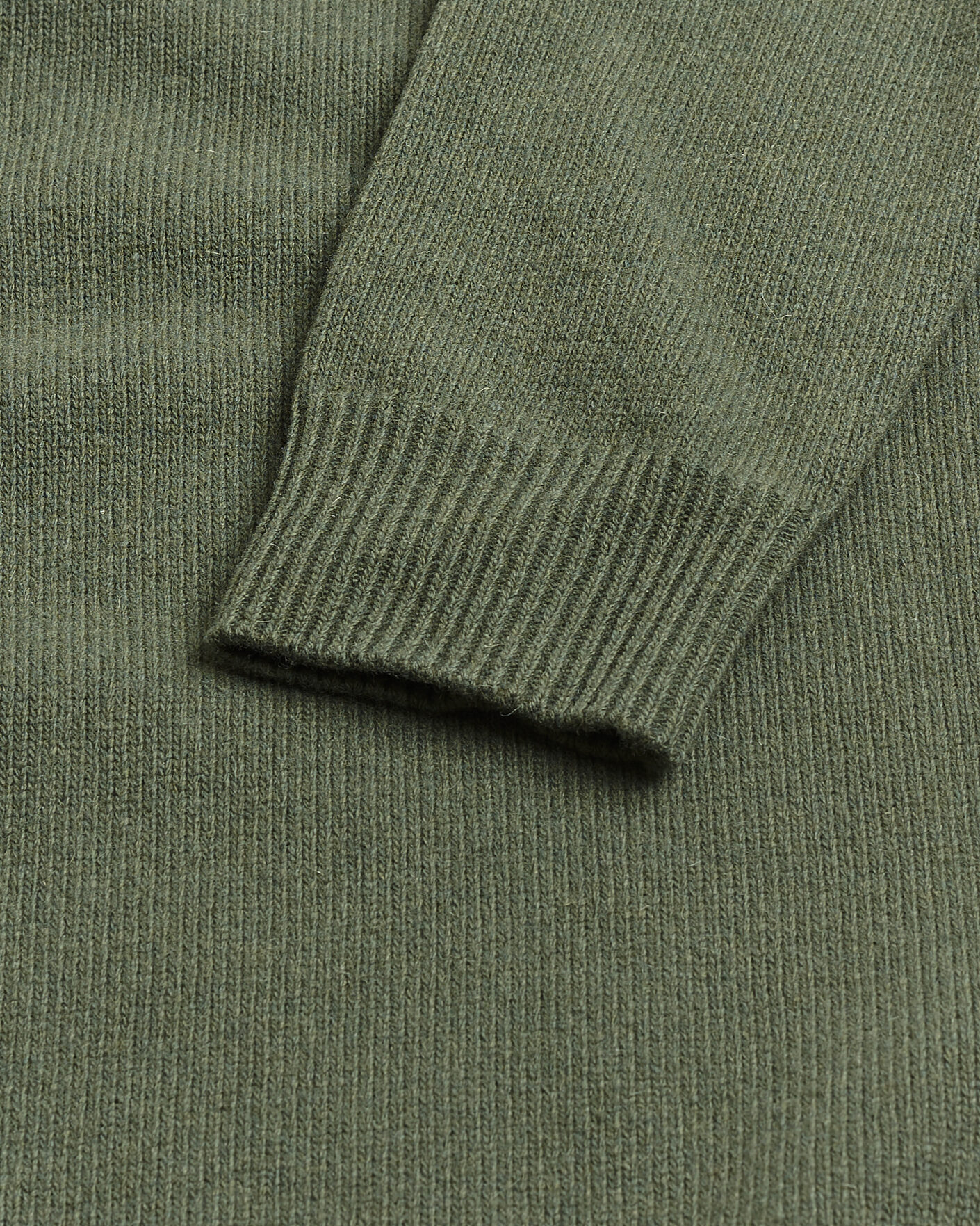 Herren | Pre-owned Pullover | Pre-owned | Stone Island Knitted Lambswool Crew Neck Military Green M