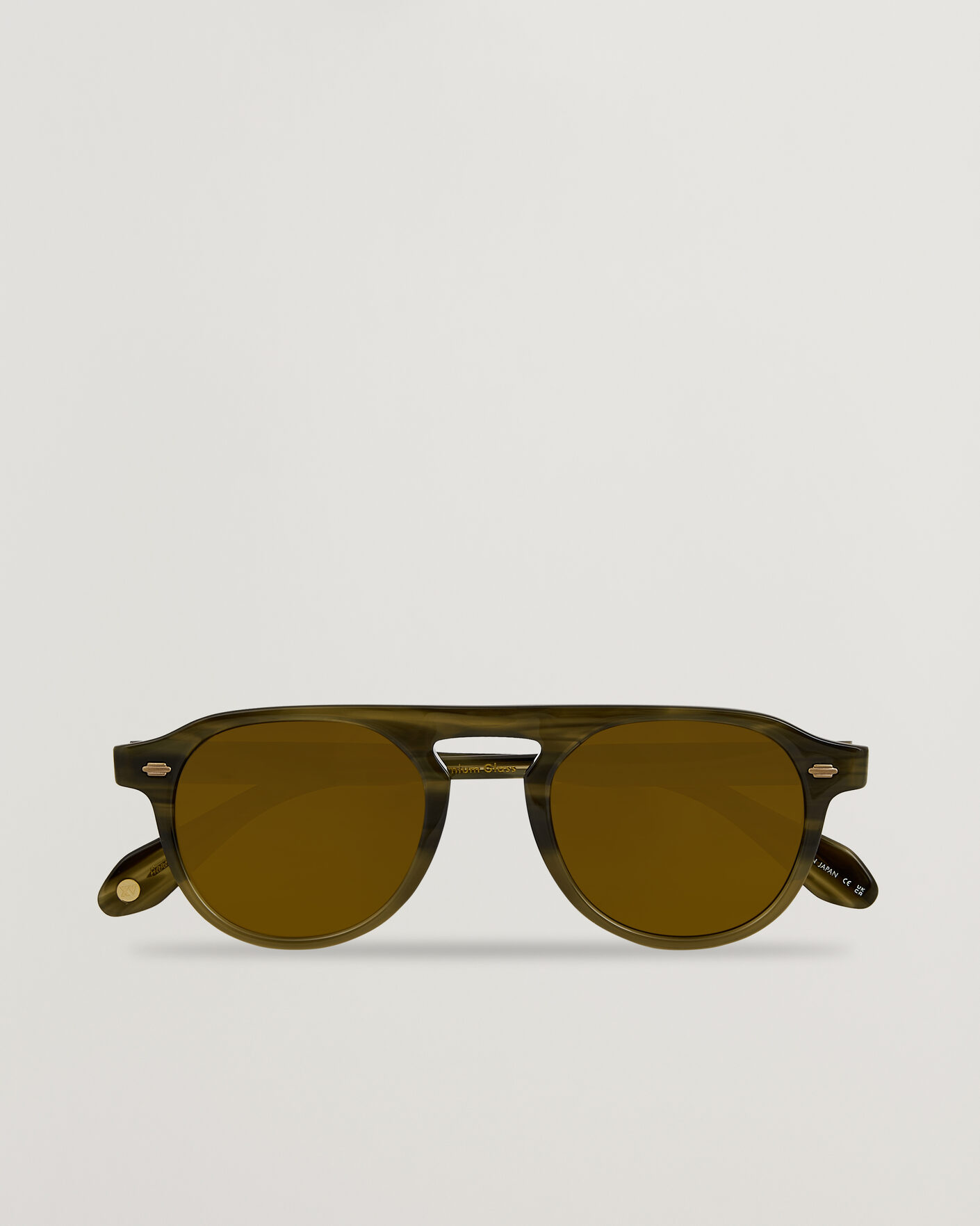 Herren | Pre-owned Accessoires | Pre-owned | Garrett Leight Harding Sunglasses Army Drift