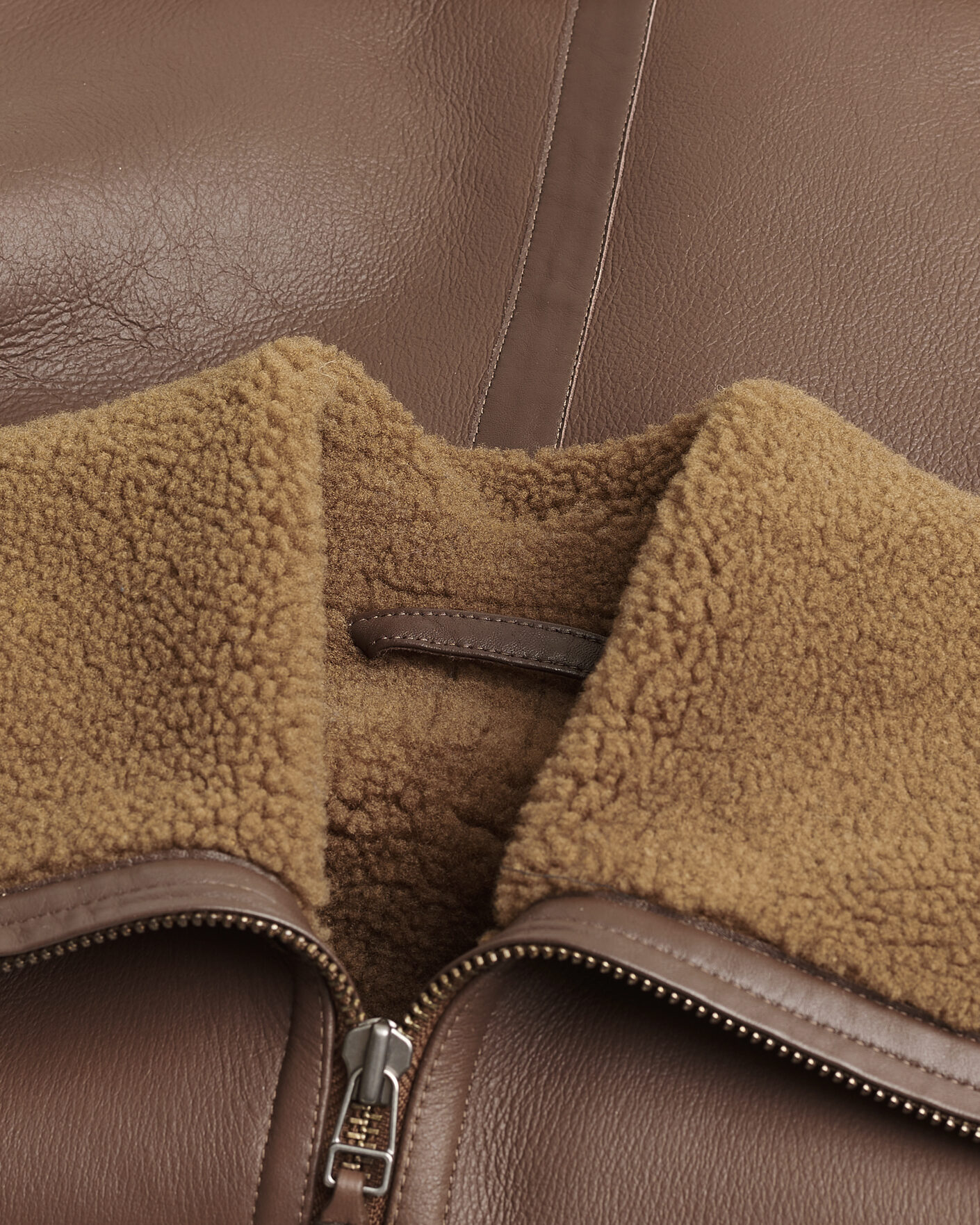 Herren | Pre-owned Jacken | Pre-owned | Tiger of Sweden Dace Shearling Jacket Brown M