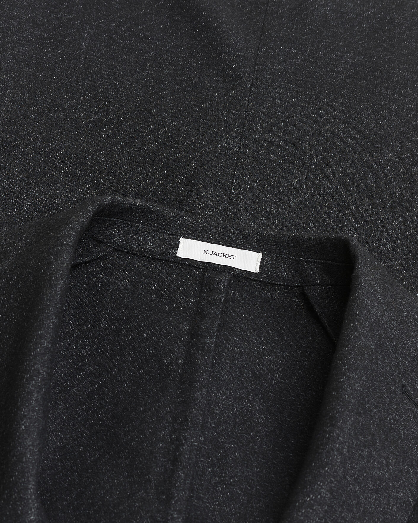 Herren | Pre-owned Sakkos | Pre-owned | Boglioli K Jacket Flannel Wool Blazer Charcoal 50