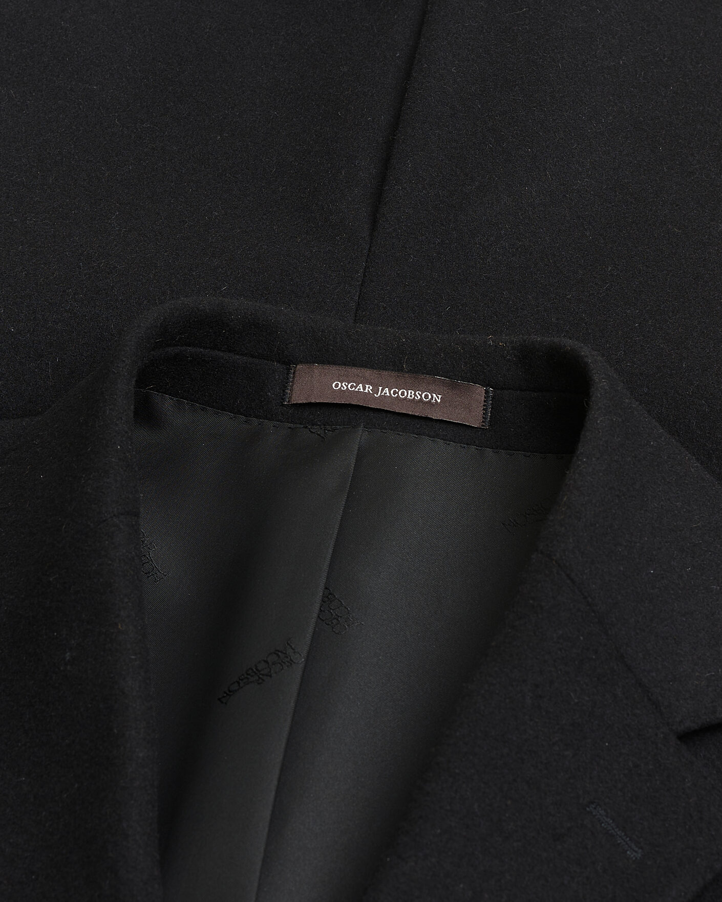 Herren | Pre-owned Jacken | Pre-owned | Oscar Jacobson Sonny Wool Coat Black 48