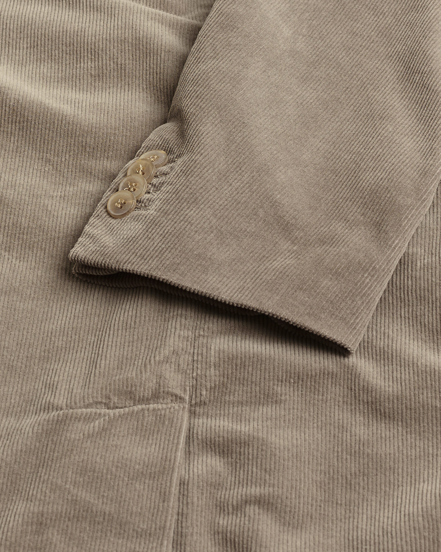 Herren | Pre-owned Sakkos | Pre-owned | Sunspel Relaxed Corduroy Blazer Taupe UK42 - EU52