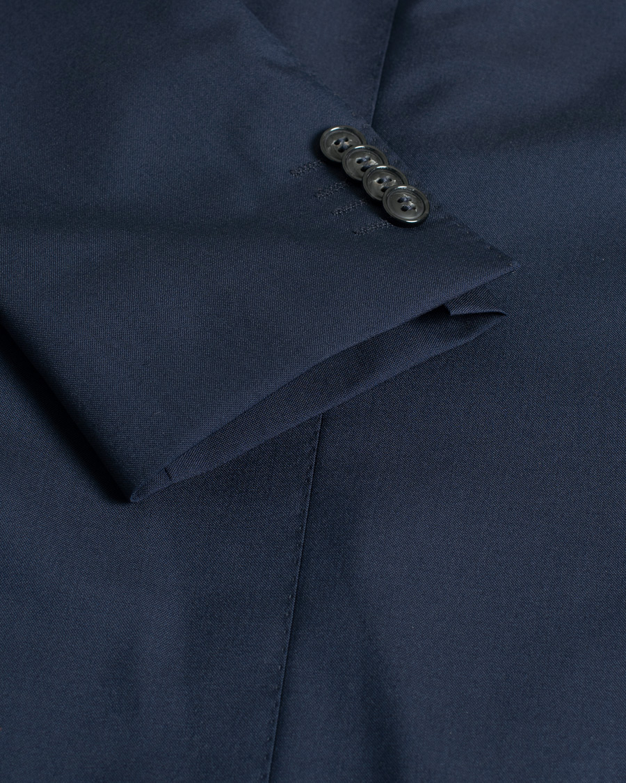 Herren | Oscar Jacobson Edmund Wool Suit Blue | Pre-owned | Oscar Jacobson Edmund Wool Suit Blue